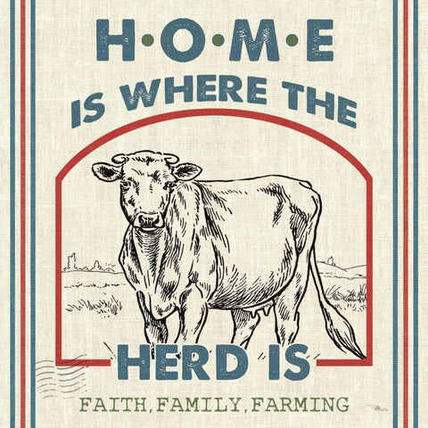 Sweet Farmhouse IV White Modern Wood Framed Art Print by Pela Studio