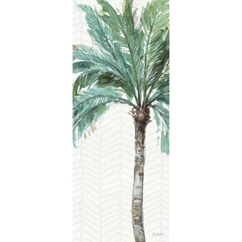 Mixed Greens XII Black Modern Wood Framed Art Print with Double Matting by Audit, Lisa