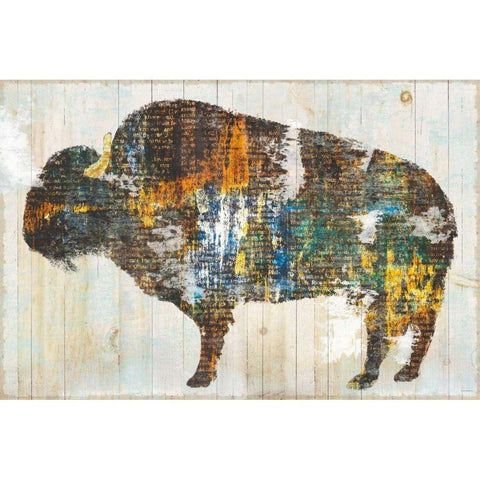 Free Spirit II Gold Ornate Wood Framed Art Print with Double Matting by Schlabach, Sue