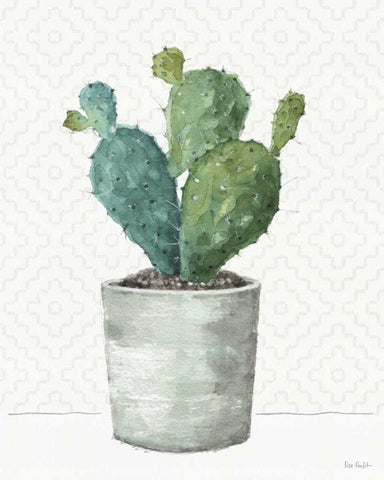 Mixed Greens XLI White Modern Wood Framed Art Print with Double Matting by Audit, Lisa