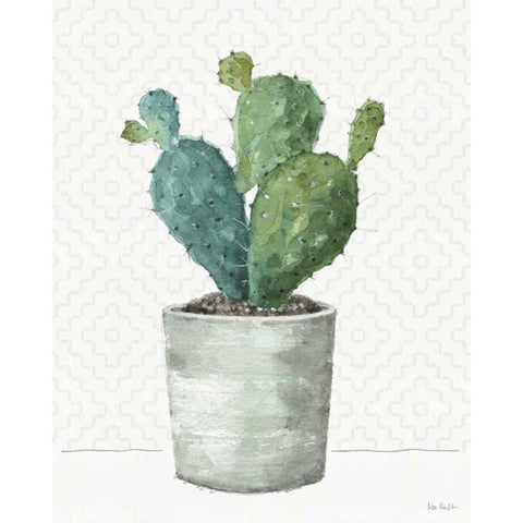 Mixed Greens XLI Black Modern Wood Framed Art Print with Double Matting by Audit, Lisa