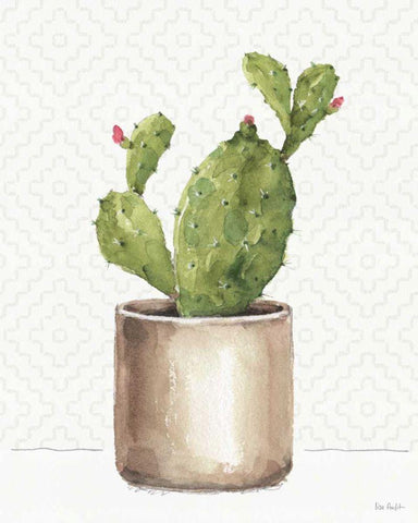 Mixed Greens XLII White Modern Wood Framed Art Print with Double Matting by Audit, Lisa