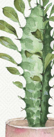 Mixed Greens XLIV Black Ornate Wood Framed Art Print with Double Matting by Audit, Lisa