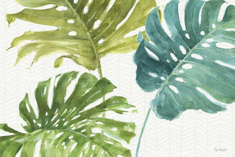 Mixed Greens LXIX Black Ornate Wood Framed Art Print with Double Matting by Audit, Lisa