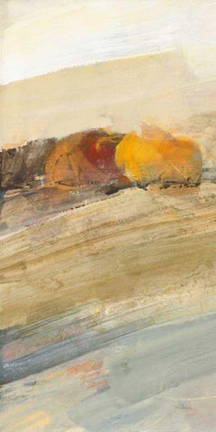 Coming Home II Neutral White Modern Wood Framed Art Print with Double Matting by Hristova, Albena