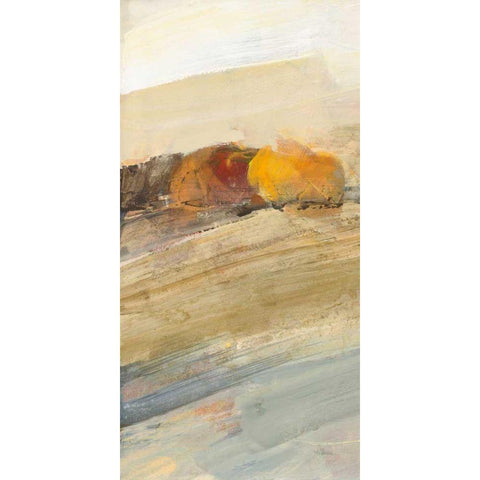 Coming Home II Neutral Gold Ornate Wood Framed Art Print with Double Matting by Hristova, Albena