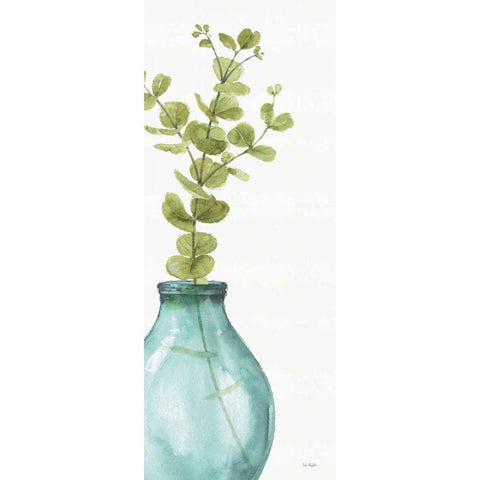 Mixed Greens LXXXV Black Modern Wood Framed Art Print with Double Matting by Audit, Lisa