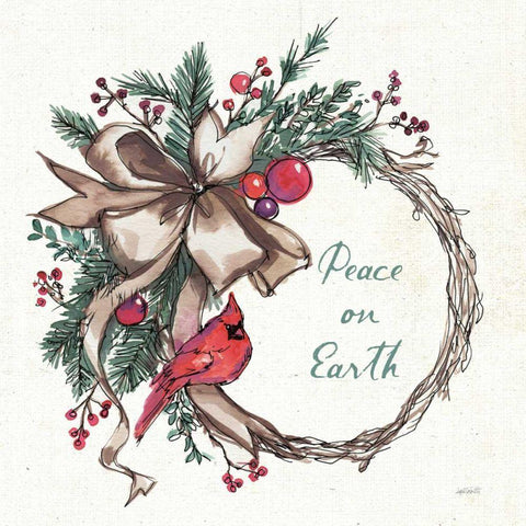 Seasonal Charm IV White Modern Wood Framed Art Print by Tavoletti, Anne