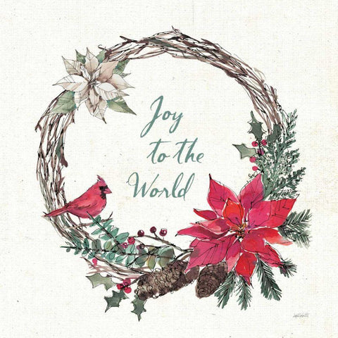 Seasonal Charm V White Modern Wood Framed Art Print by Tavoletti, Anne