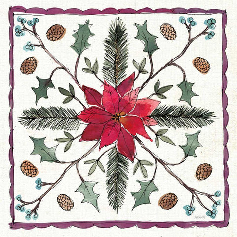 Seasonal Charm VIII White Modern Wood Framed Art Print by Tavoletti, Anne