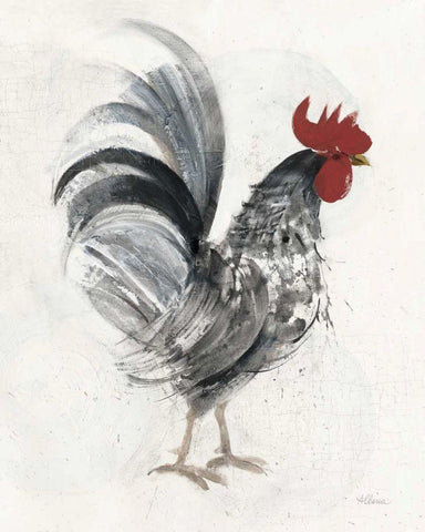 Gents I Black Ornate Wood Framed Art Print with Double Matting by Hristova, Albena