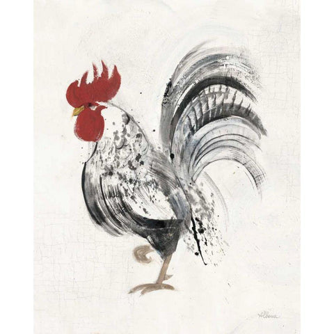 Gents II Black Modern Wood Framed Art Print with Double Matting by Hristova, Albena