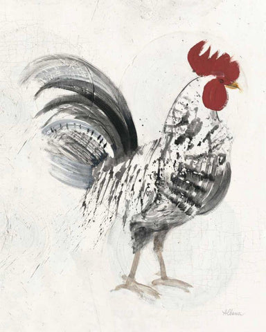 Gents III White Modern Wood Framed Art Print with Double Matting by Hristova, Albena