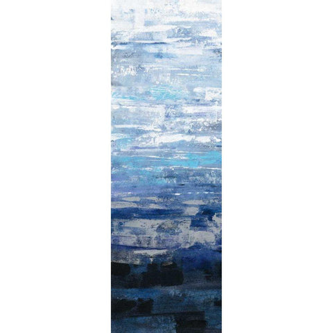 Icelandic Wave II White Modern Wood Framed Art Print by Vassileva, Silvia