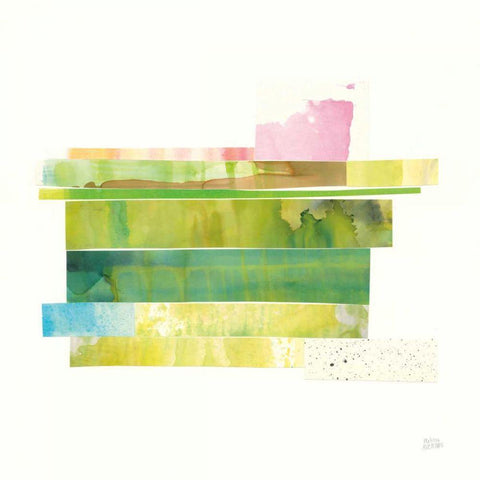 Stacks IV Gold Ornate Wood Framed Art Print with Double Matting by Averinos, Melissa