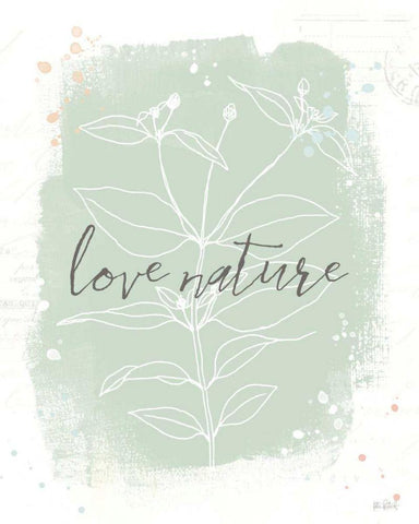 Organic Lines IV White Modern Wood Framed Art Print with Double Matting by Pertiet, Katie