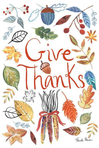 Hello Fall IV White Modern Wood Framed Art Print with Double Matting by Zaman, Farida