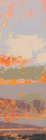 Soft Day III Crop II White Modern Wood Framed Art Print with Double Matting by Dowling, Grainne