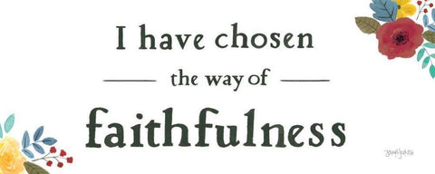 Scripture for Life IV Black Ornate Wood Framed Art Print with Double Matting by Jackson, Jenaya