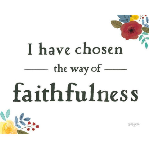 Scripture for Life VI White Modern Wood Framed Art Print by Jackson, Jenaya