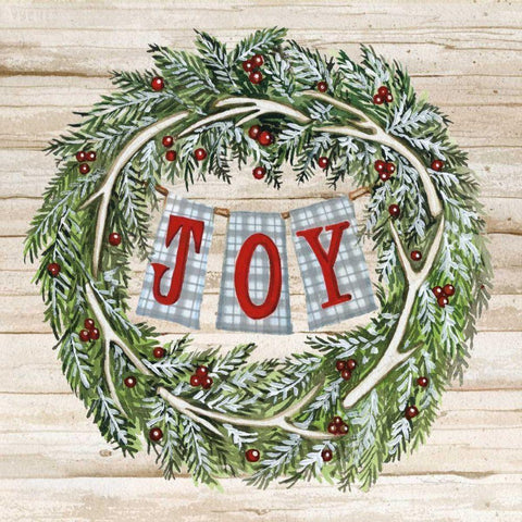 Holiday Saying I on Wood Plaid Black Modern Wood Framed Art Print by McKenna, Kathleen Parr