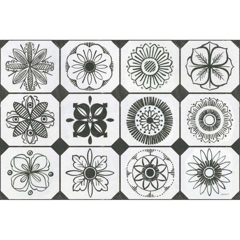 Patterns of the Amazon XVII Black Modern Wood Framed Art Print by Lovell, Kathrine