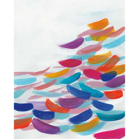 Drift Bright Crop Black Modern Wood Framed Art Print with Double Matting by Maye, Jo