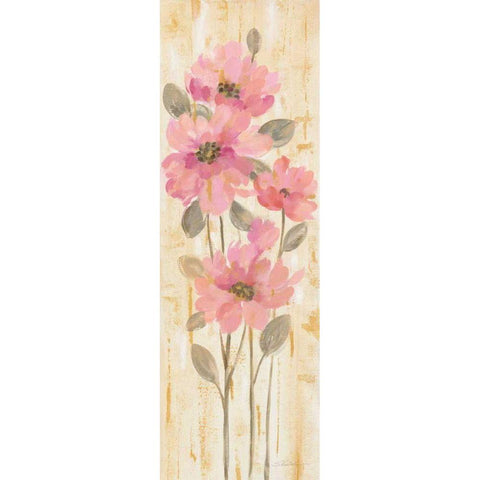 Beautiful Garden Stems I Gold Ornate Wood Framed Art Print with Double Matting by Vassileva, Silvia