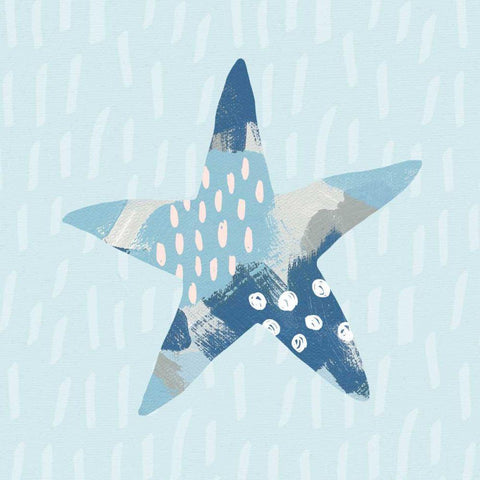 Coastal Cool II White Modern Wood Framed Art Print by Hershey, Moira