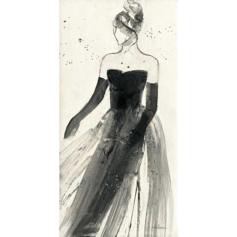 At the Premiere II White Modern Wood Framed Art Print by Hristova, Albena