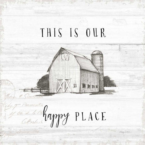 Farm Life IV Shiplap Black Ornate Wood Framed Art Print with Double Matting by Tillmon, Avery