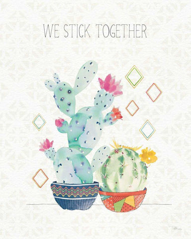 Sweet Succulents IV Black Ornate Wood Framed Art Print with Double Matting by Pela Studio