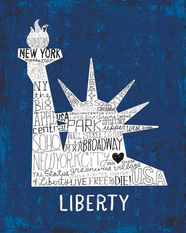 Iconic NYC II Black Ornate Wood Framed Art Print with Double Matting by Mullan, Michael