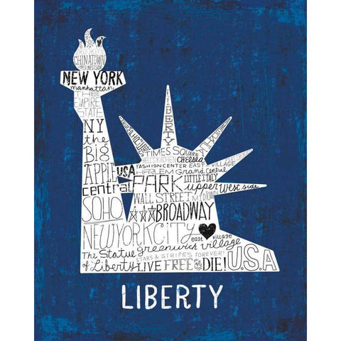 Iconic NYC II Gold Ornate Wood Framed Art Print with Double Matting by Mullan, Michael