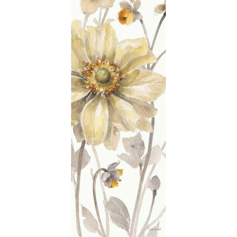 Fields of Gold IV Black Modern Wood Framed Art Print by Audit, Lisa