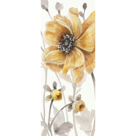 Fields of Gold V Gold Ornate Wood Framed Art Print with Double Matting by Audit, Lisa