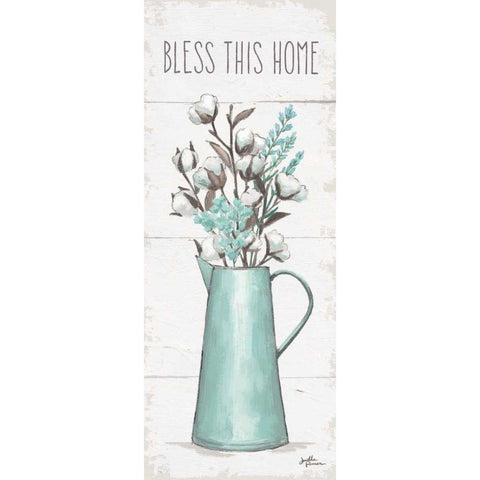 Blessed IX Black Modern Wood Framed Art Print with Double Matting by Penner, Janelle