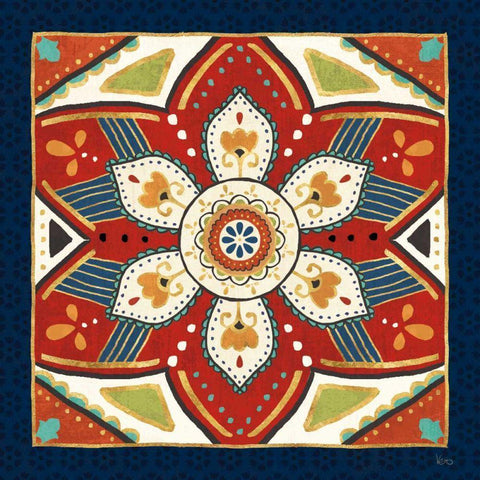 La Vida Loca VII White Modern Wood Framed Art Print by Charron, Veronique