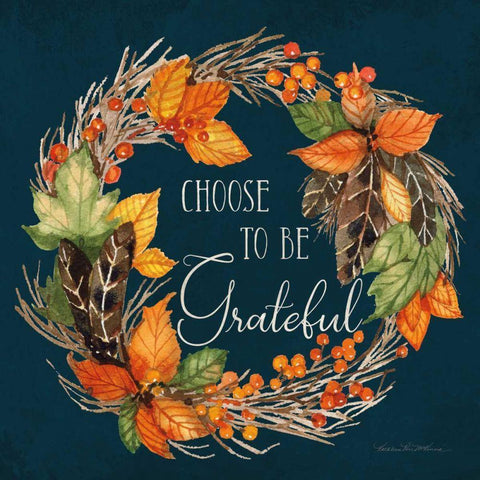 Autumn Splendor IV White Modern Wood Framed Art Print by McKenna, Kathleen Parr