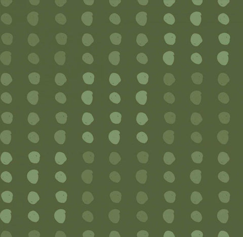 Shamrock Shades Step 04D White Modern Wood Framed Art Print with Double Matting by Aiken, Jess