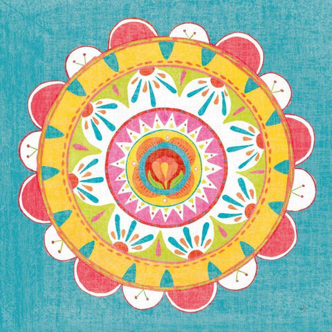 Like Frida I White Modern Wood Framed Art Print with Double Matting by Sussman, Harriet