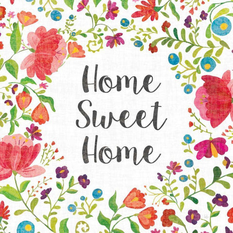 Like Frida V White Modern Wood Framed Art Print with Double Matting by Sussman, Harriet