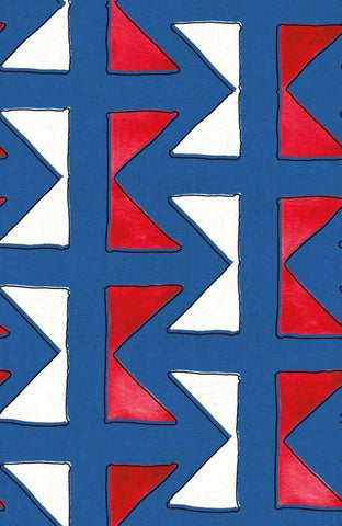 Seafood Shanty Step 02D White Modern Wood Framed Art Print with Double Matting by Tavoletti, Anne