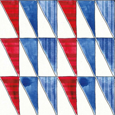 Seafood Shanty Step 03A White Modern Wood Framed Art Print with Double Matting by Tavoletti, Anne