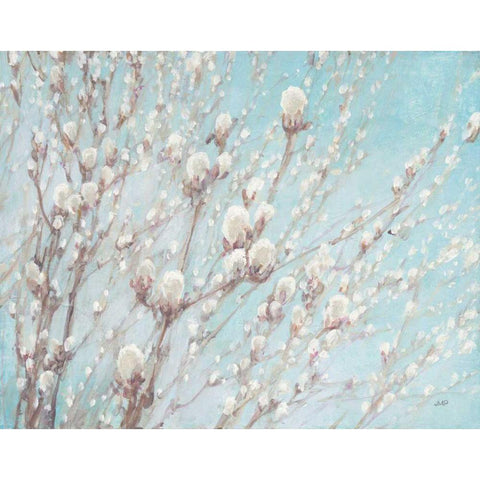 Early Spring White Modern Wood Framed Art Print by Purinton, Julia