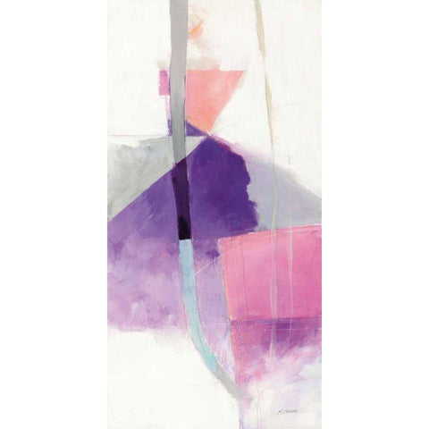 Bypass II Black Modern Wood Framed Art Print by Schick, Mike