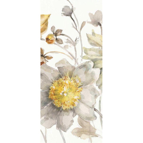 Fields of Gold VII Black Modern Wood Framed Art Print by Audit, Lisa