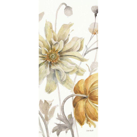 Fields of Gold VIII White Modern Wood Framed Art Print by Audit, Lisa