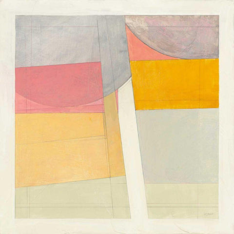 Sunny Side Up Black Ornate Wood Framed Art Print with Double Matting by Schick, Mike