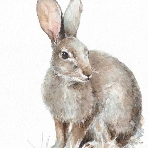 Forest Friends II White Modern Wood Framed Art Print by Audit, Lisa